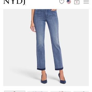 NYDJ new, size 14, sure stretch denim, Marilyn straight